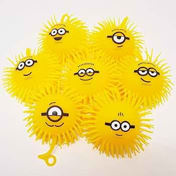 ミニオンズ　光る　もじゃもじゃ　ミニヨーヨー　23個 Amazon | 光るミニオンズもじゃもじゃヨーヨーBIGサイズ 14個+